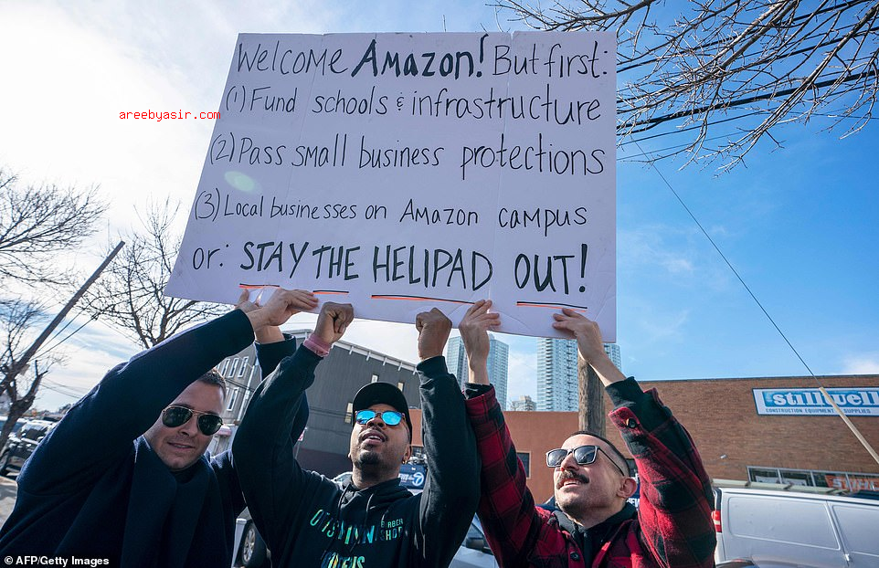 School and public infrastructure will not benefit while Amazon would benefit from $3million in tax breaks.