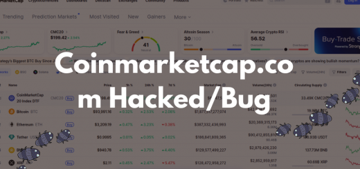 Coinmarketcap hack and bug exploited