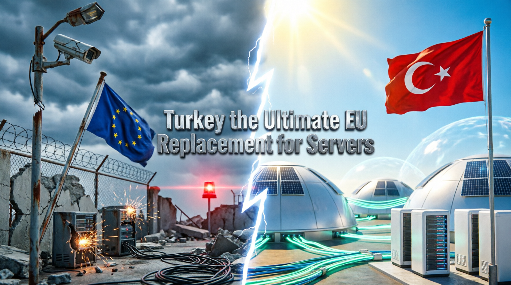 Replace your EU Server Infrastructure with Turkey