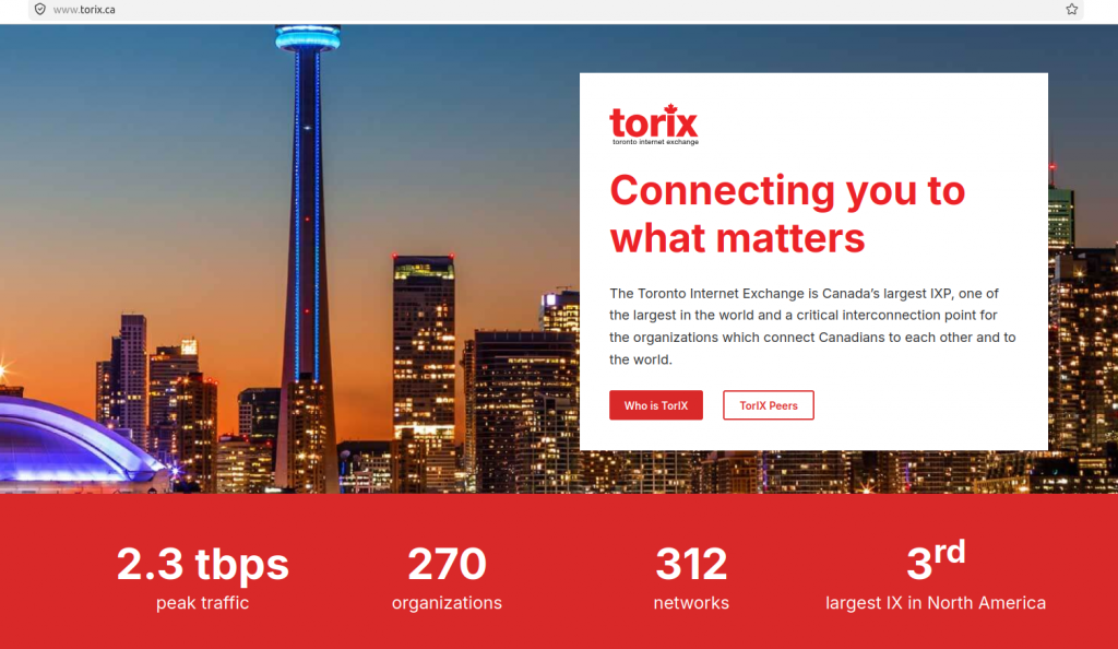 torix proves Toronto is the best place to host in North America